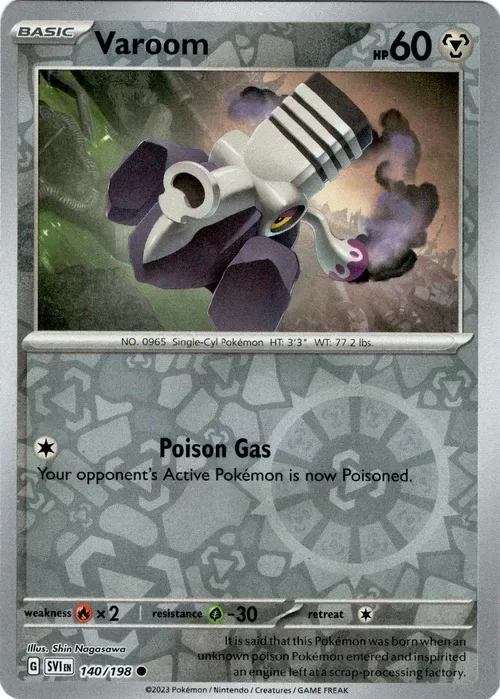 Producto - Varoom - 140/198 - Scarlet and Violet - Reverse Holo