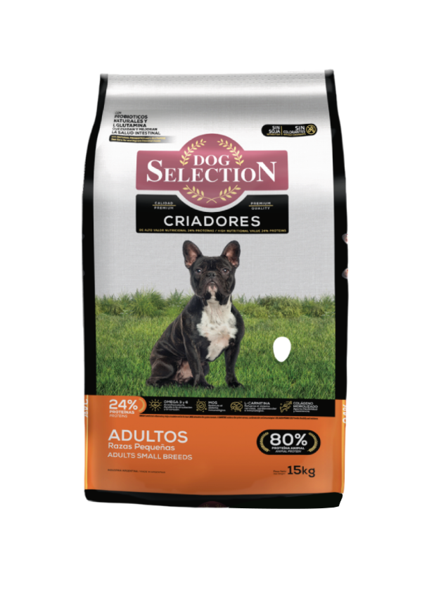 Producto - Dog Selection Criad. Adultos Pequeños 15Kg.