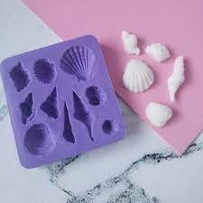 Producto - MOLDE DE SILICONA CARACOLES DE MAR