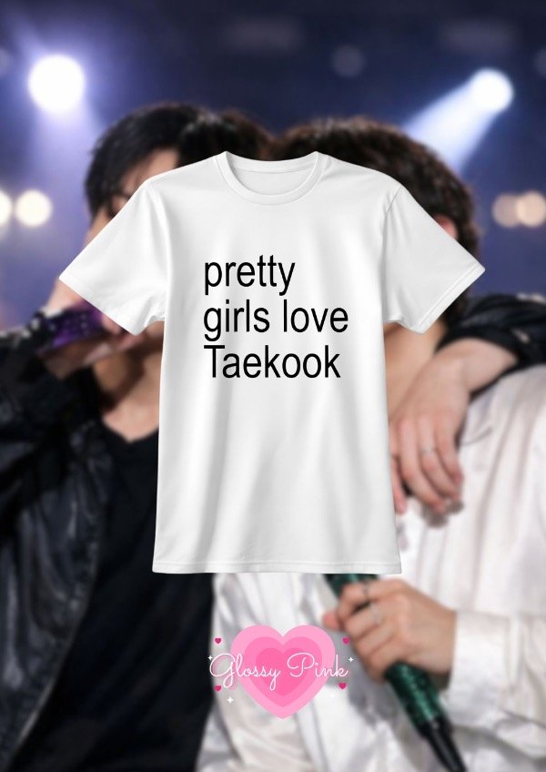 Producto - Remera Pretty Girls Love Taekook - DTF