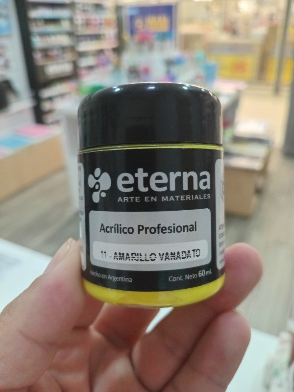 Producto - Acrílico profesional Amarillo vanadato