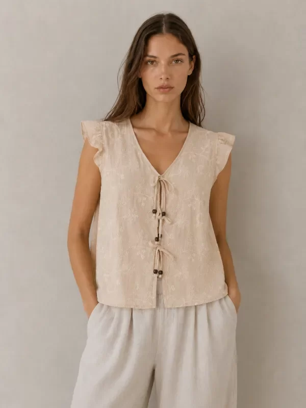 Producto - Blusa Marisol (Bambula Bordado) - 1