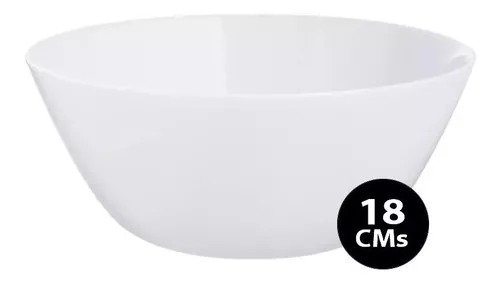 Producto - Bowl 18 Cm Ensaladera Luminarc Zelie Vidrio Templado