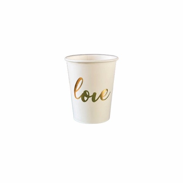Producto - Vaso polipapel love x6