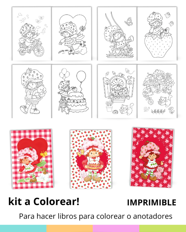 Producto - Libros para Colorear - Frutillita