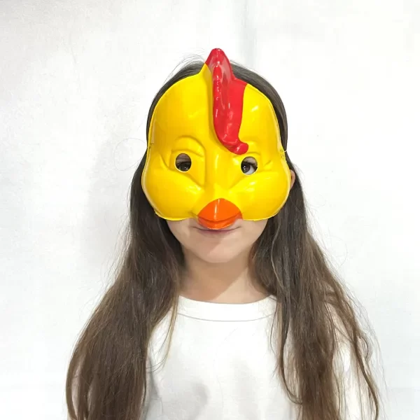 Producto - Careta pollito máscara animales de granja x unidad