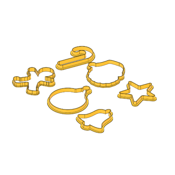 Producto - Cortantes Navidad Mini