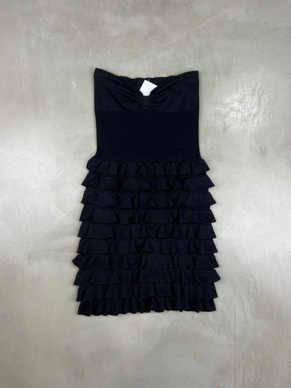 Producto - Strapless Ruffled Dress