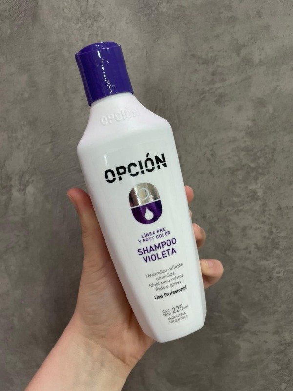 Producto - Shampoo violeta matizador-Opción