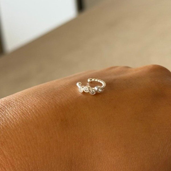 Producto - CUFF MINI DOTS -PLATA 925-