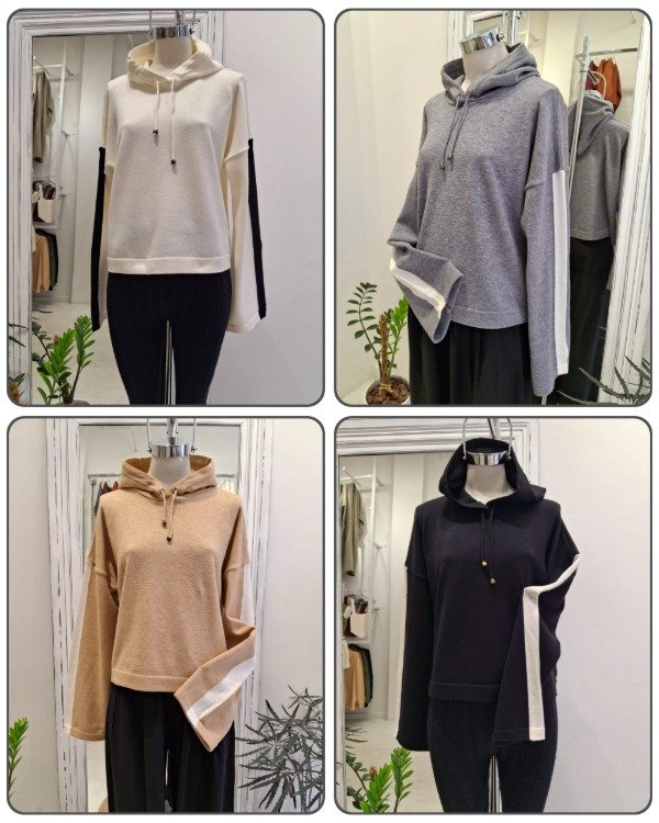 Producto - Sweater Capucha combinado