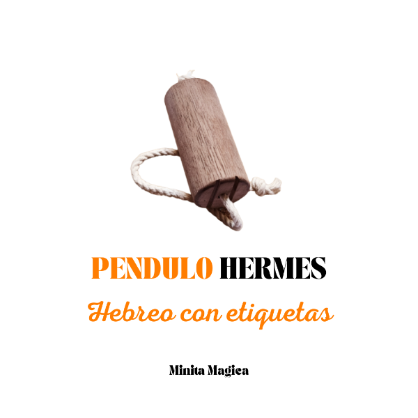 Producto - Pendulo Hebreo Hermes CON ETIQUETAS