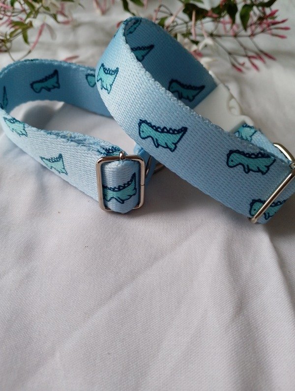 Producto - Collar Dino Baby Blue - 2