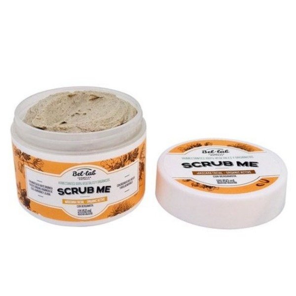 Producto - Mascara Facial Scrub Me Natural Vegan Sin Gluten Orgánica Bel Lab 150ml
