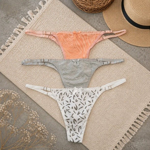 Producto - PACK X 3 COLALESS ALGODÓN VINTAGE.