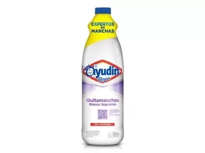Producto - QUITAMANCHA AYUDIN BLANCO SUPREMO 700 ML (7793253003425)