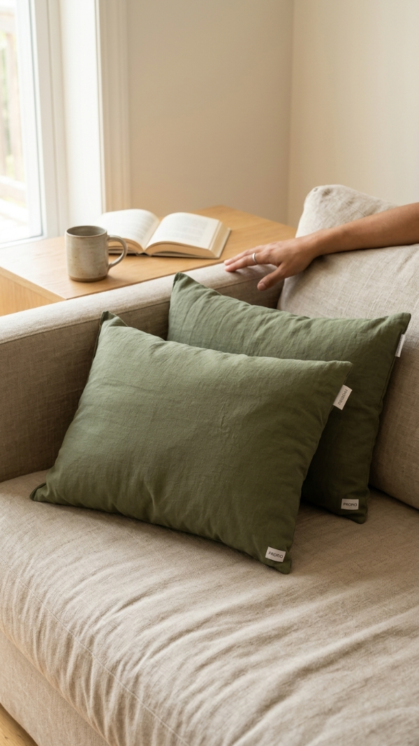 Producto - 2 Almohadones verdes