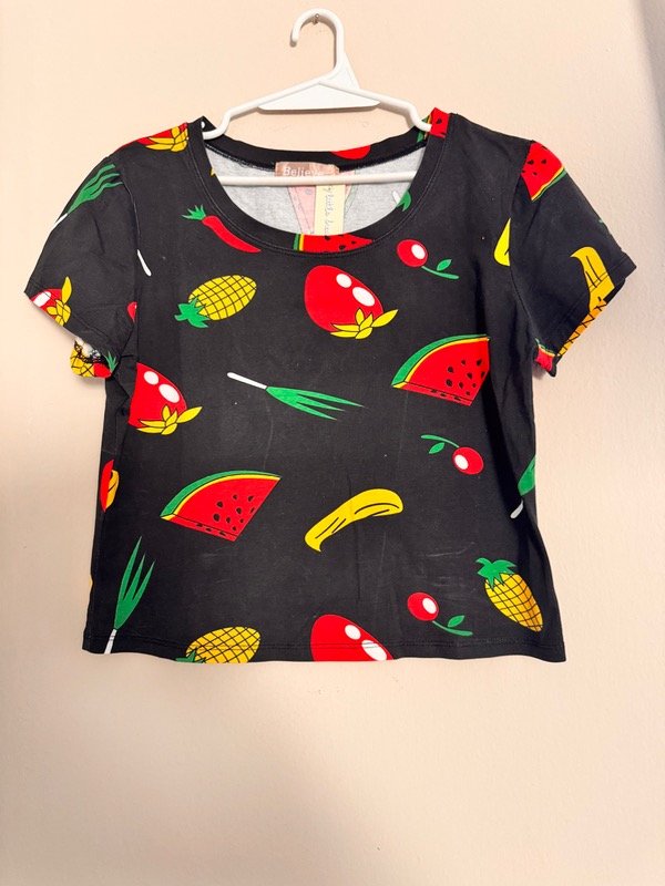 Producto - Remera cropped 12/14 años ms514