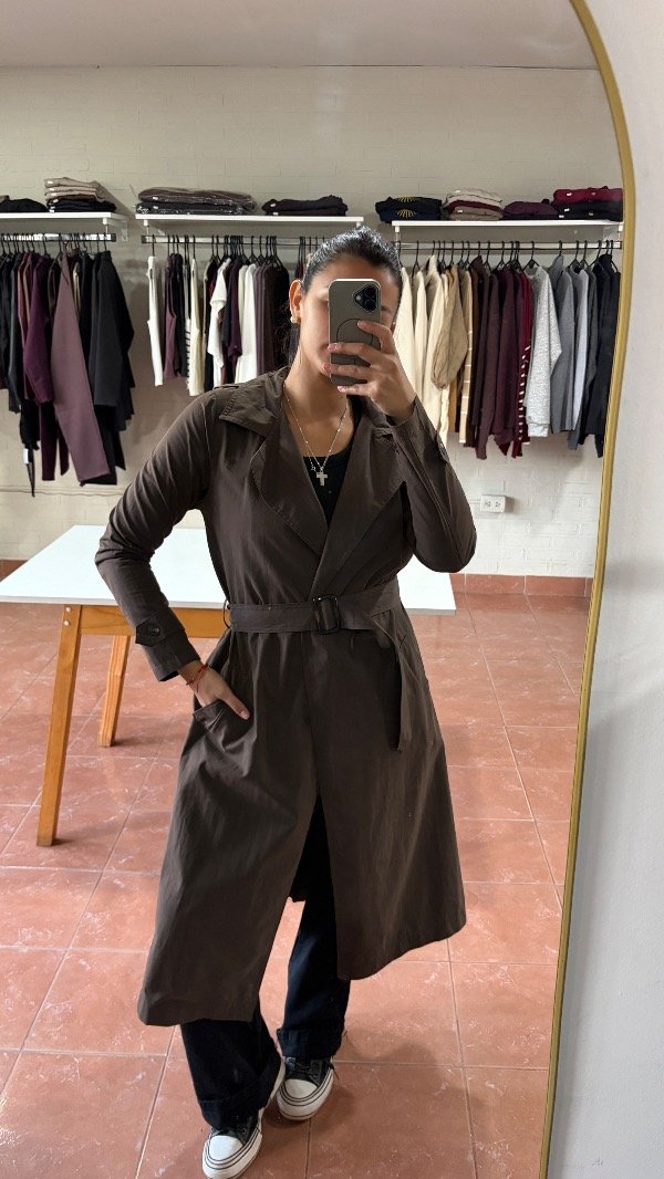 Producto - Trench choco - 2
