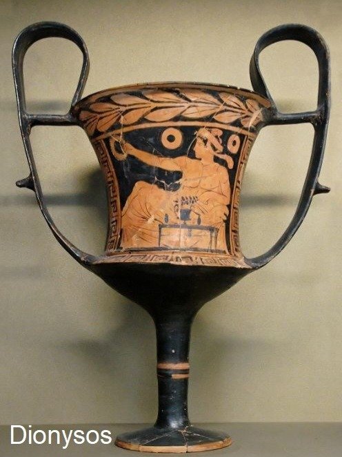 Producto - Reino Selúcida Dicálcono (144-142 a.C.) Antíoco VI Dionisio - Kantharos - 1