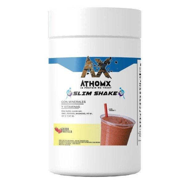 Producto - Slim Shake AthomX Batido Sabor Frutilla x 500g