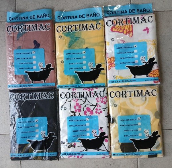 Producto - Cortina de baño doble - 1