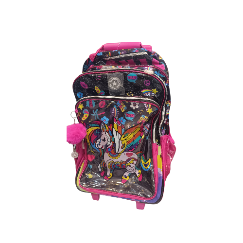 Producto - Mochila Unicornio Con Carro 18"
