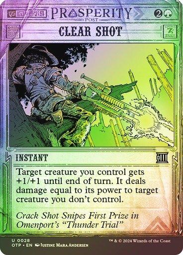 Producto - Clear Shot Showcase Foil  Breaking News