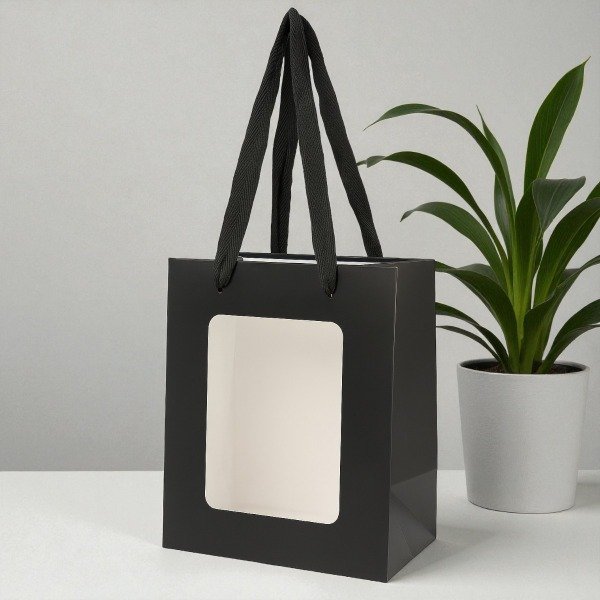 Producto - Bolsa con Visor 15x20 - Negro
