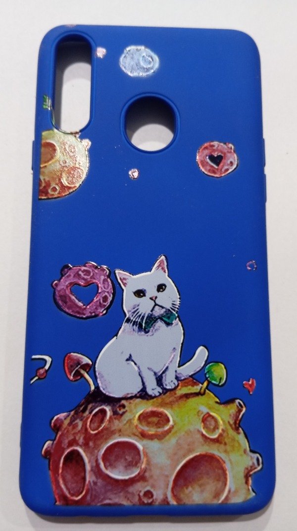 Producto - Funda Gato Silicona interior forrado para Samsung A20s
