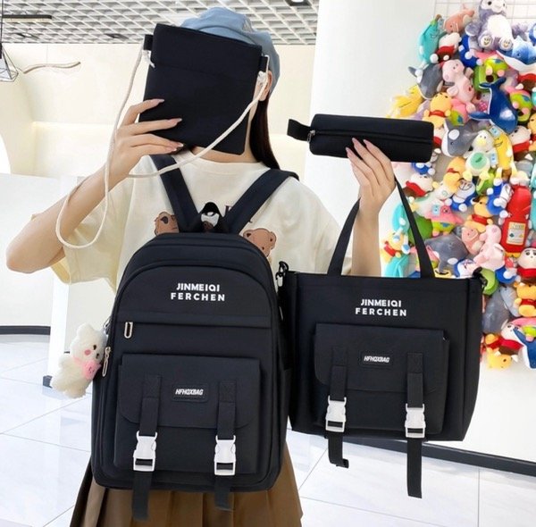 Producto - Set Sakura 4 piezas (negro)