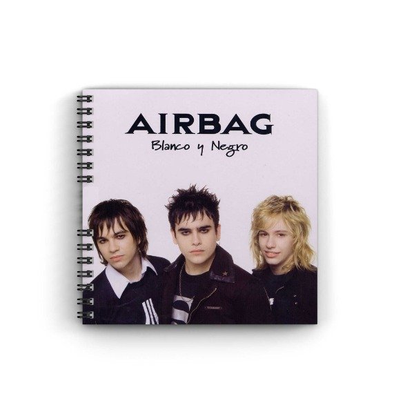 Producto - Cuaderno - AIRBAG Blanco y Negro