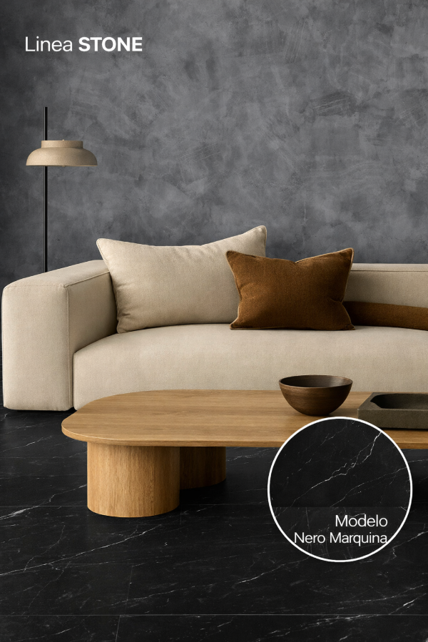 Producto - Piso Vinilico Spc Click Marquina Sp031 4mm Linea Stone