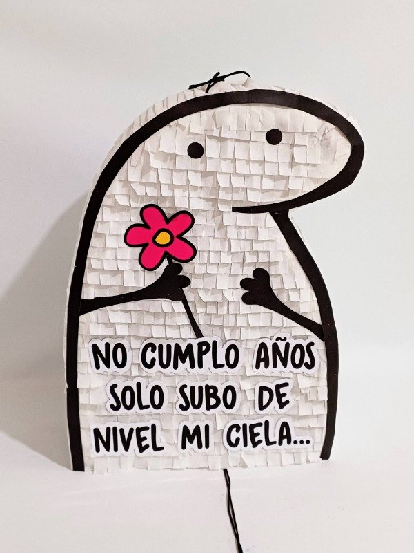 Producto - Piñata de Flecos 30x40cm - 1