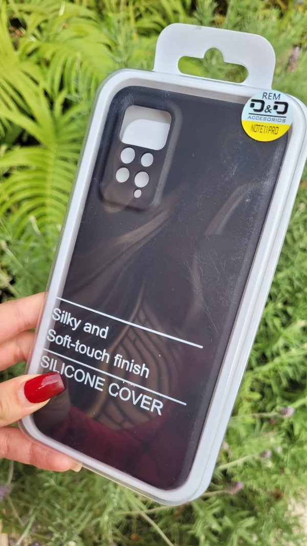 Producto - Xiaomi note 11 pro silicona case negra con felpa