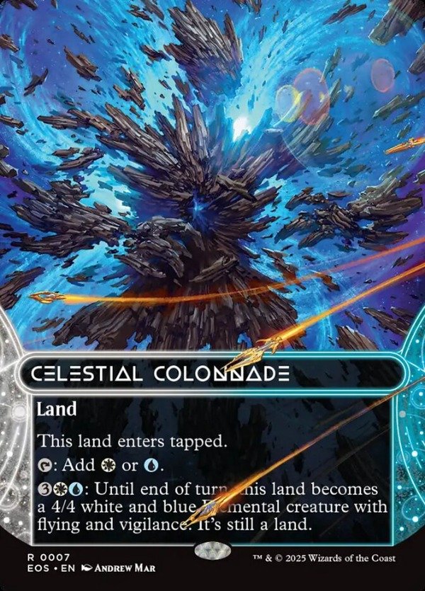 Producto - Celestial Colonnade Borderless  Edge of Eternities Stellar Sights