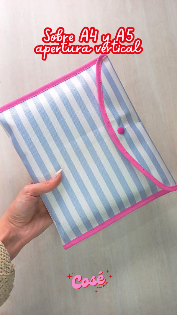 Producto - Kit carpeta y sobres A4 y A5 (Tutorial GRATIS en Instagram y Youtube) - 2