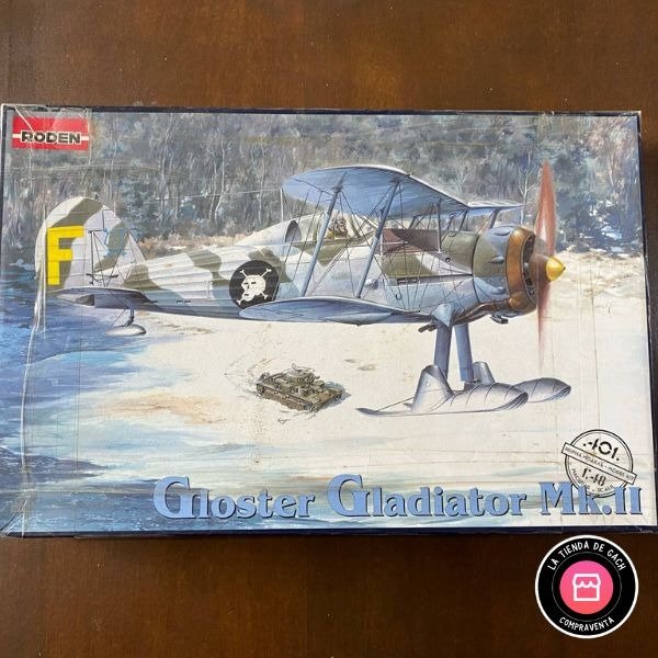 Producto - MAQUETA MODELISMO GLOSTER GLADIATOR Mk. II, RODEN 1:48