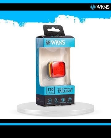 Producto - Luz trasera recargable 120lumenes