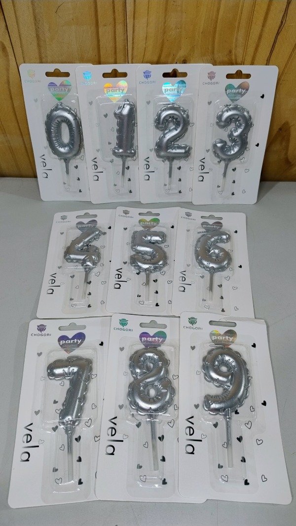 Producto - Vela numeros