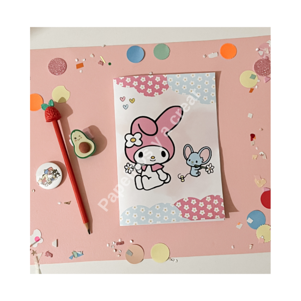 Producto - Cuaderno Kitty, Melody, Kuromi - 2