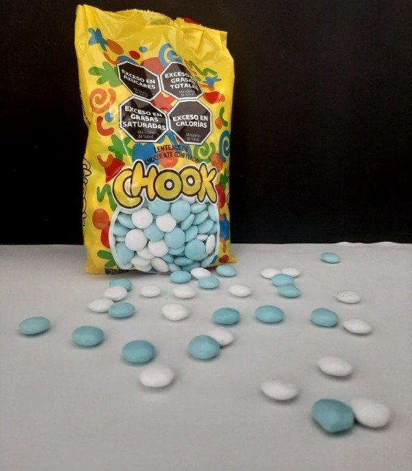 Producto - Lentejas de chocolate Chook Argentina - Paquete por 500g.