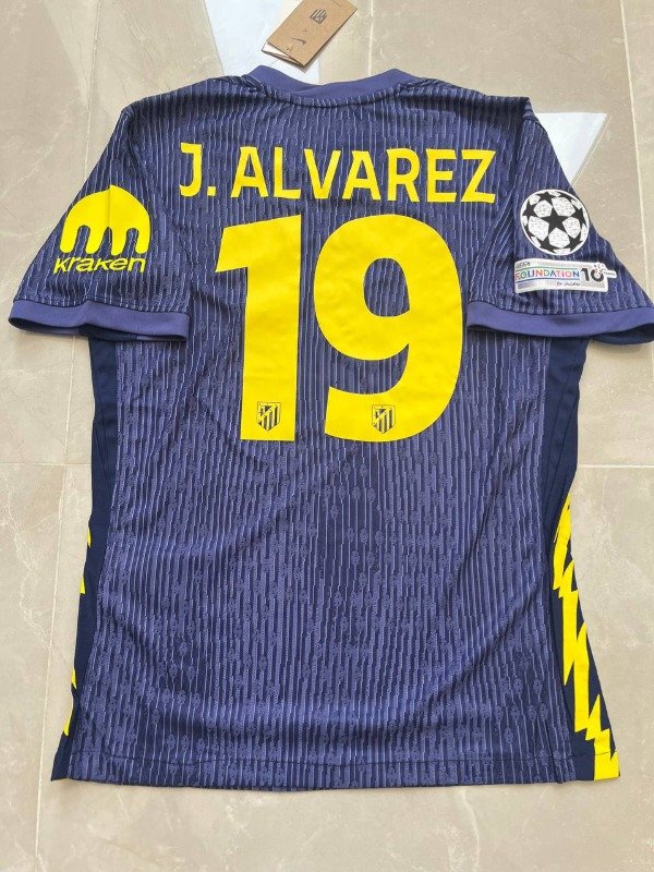 Producto - Atletico Madrid visitante 25/26 19 Julian Alvarez