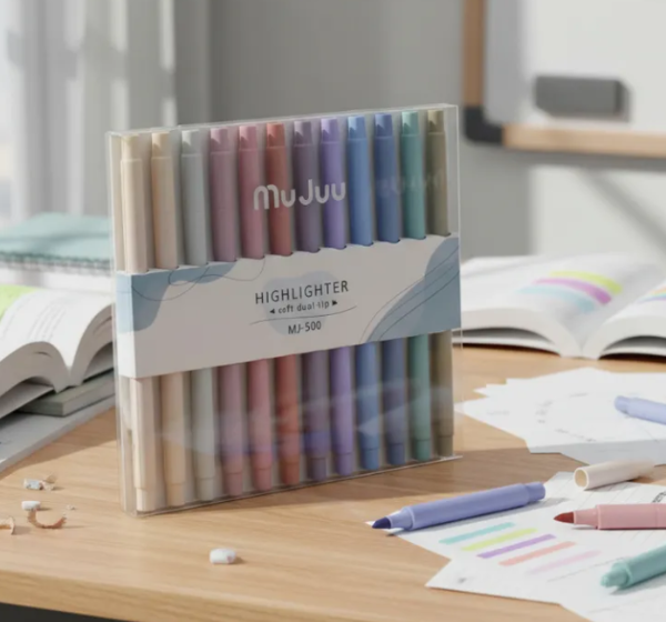 Producto - Resaltadores "Mujuu" x12 und