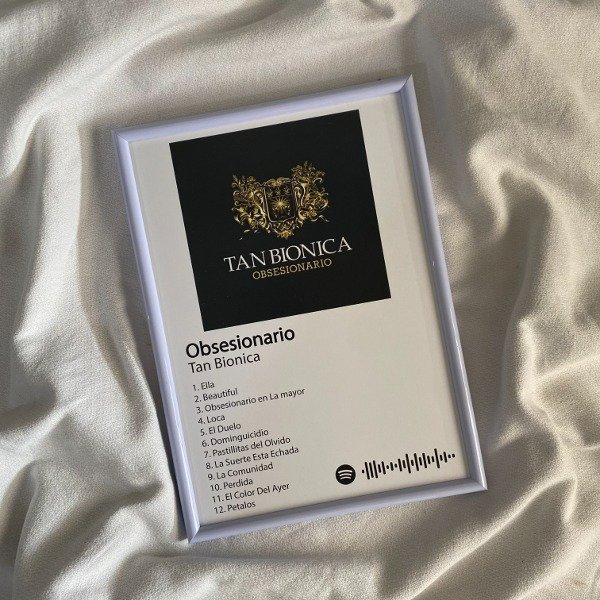 Producto - Cuadro Disco (Obsesionario-Tan Bionica)