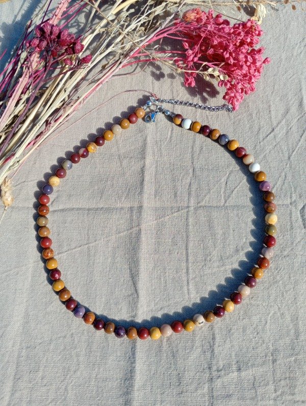 Producto - Choker Jaspe Mokaita