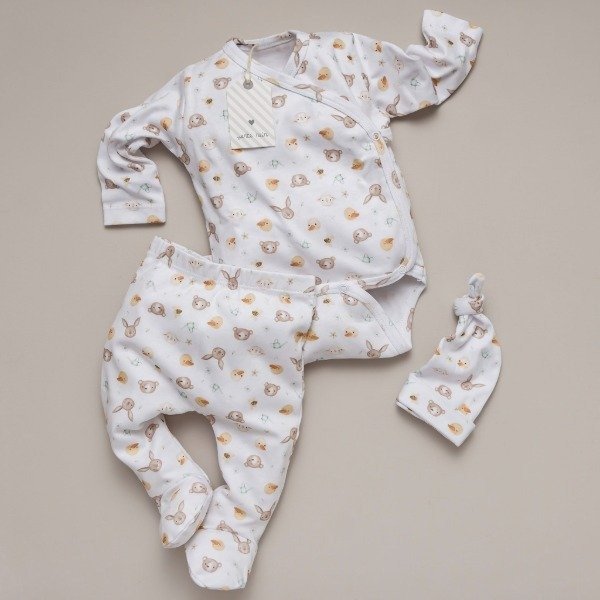 Producto - Ajuar 3 piezas Granjita