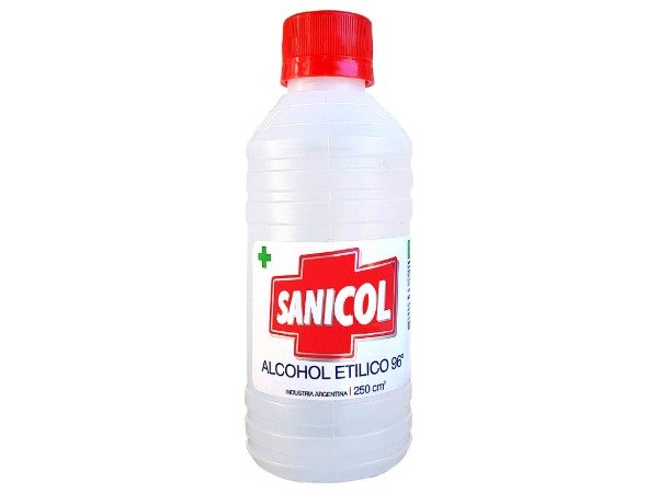 Producto - ALCOHOL ETILICO 96vol - SANICOL - 250ML