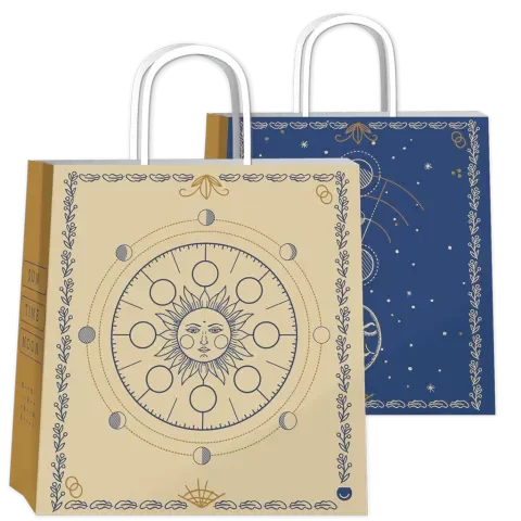 Producto - Bolsa regalo sol dorado