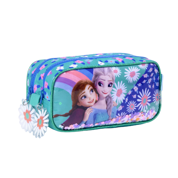 Producto - Cartuchera Frozen Flowers Doble